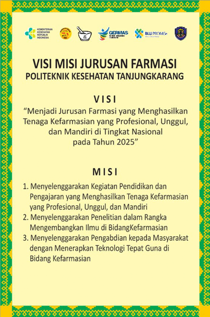 VISI MISI – Jurusan Farmasi